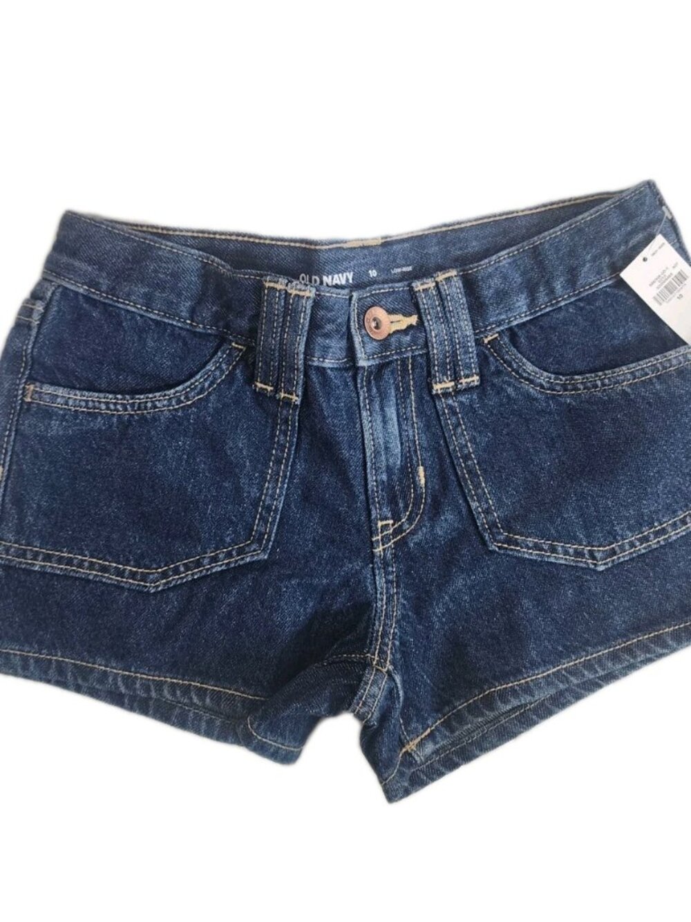 Old Navy Girls Low Rise Blue Jean Shorts Size 10